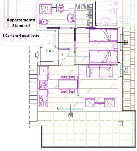 Casa Celeste Сан-Бенедетто-дель-Тронто Экстерьер фото